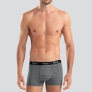 Kit de Cuecas Boxer Mash Cotton Listras - Adulto - 3 Unidades - Foto 4