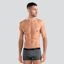 Kit de Cuecas Boxer Mash Cotton Listras - Adulto - 3 Unidades - Foto 7