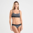 Top Fitness com Bojo She Alças Cotton com Bojo Removível - Feminino - Foto 4