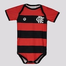 Body do Flamengo Listrado 033XS Torcida Baby - Infantil - Foto 1