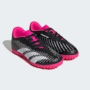 Chuteira Society adidas Predator Accuraccy 4 - Infantil - Foto 4