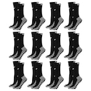 Kit de de Meias 3/4 Penalty Grip - 33 a 38 - 12 Pares - Infantil - Foto 1