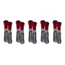 Kit Meias 3/4 Penalty Grip - 5 Pares - 33 A 48 - Infantil - Foto 2