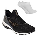 Kit Tênis Mizuno Wave Zest + Par de Meia - Masculino - Foto 1