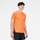 Camiseta New Balance Q Speed Jacquard - Masculina - Foto 2