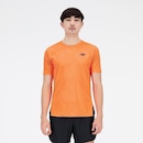 Camiseta New Balance Q Speed Jacquard - Masculina - Foto 1