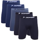Kit de Cuecas Long Leg Dorbe Original Poliamida - Adulto - 5 Unidades - Foto 1