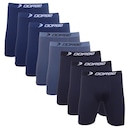 Kit 8 Cuecas Long Leg Poliamida Dorbe Original - Adulto - Foto 1