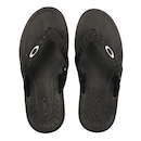 Chinelo Oakley Titan Black Red - Masculino - Foto 1