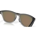 Óculos de Sol Unissex Oakley Frogskins Matte Grey Smoke Grey Ink - Foto 7