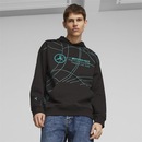 Blusão de Moletom com Capuz Puma Mercedes-Amg Petronas Statement Motorsport - Masculino - Foto 3