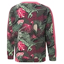 Blusão de Moletom Puma T7 Vacay Queen Printed V-Neck Terry - Infantil - Foto 2