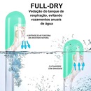 Máscara de Mergulho Gold Sports Full Face com Snorkel Vd - Adulto - Foto 5