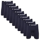 Kit de Cuecas Long Leg Dorbe Poliamida - 10 Unidades - Adulto - Foto 1