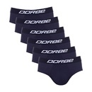 Kit Cuecas Slip Dorbe Microfibra - Adulto - 6 unidades - Foto 1
