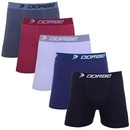 Kit Cuecas Boxer Dorbe Algodão - Adulto - 5 unidades - Foto 1