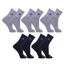 Kit Meias Cano Longo Dorbe Algodão - 5 Pares - Adulto - Foto 1