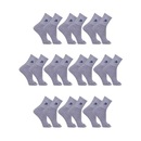 Kit Meias Cano Longo Dorbe Algodão - 38 a 43 - 10 Pares - Adulto - Foto 1