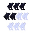 Kit Meias Cano Longo Dorbe Algodão - 38 a 43 - 10 Pares - Adulto - Foto 1