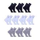 Kit Meias Cano Longo Dorbe Algodão - 38 a 43 - 10 Pares - Adulto - Foto 1