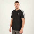 Camiseta adidas Essentials 3 Listras - Masculina - Foto 2
