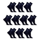 Kit Meias Cano Curto Algodão Dorbe - 38 a 43 - 10 Pares - Adulto - Foto 1