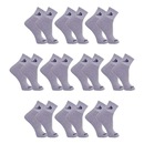 Kit Meias Cano Curto Algodão Dorbe - 38 a 43 - 10 Pares - Adulto - Foto 1