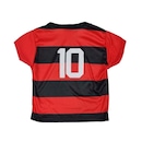 Camiseta Baby Look do Flamengo Torcida Baby 031Ssbx - Infantil - Foto 3