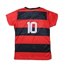 Camiseta Baby Look do Flamengo Torcida Baby 251Sb - Infantil - Foto 3