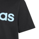 Camiseta Infantil adidas Manga Curta Logo Linear - Foto 3
