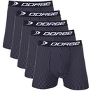 Kit Cuecas Boxer Risca de Giz Microfibra Dorbe - Masculina - 5 unidades - Foto 1