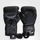 Kit Boxe Muay Thai Venum Luvas + 2m Bandagem + Bucal New Impact Evo - Foto 1