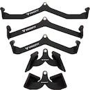 Kit de Puxadores Anatômicos Yangfit Musculação - 5 Peças - Foto 1