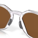 Óculos de Sol Oakley Hstn Metal Matte Clear Prizm Violet - Unissex - Foto 4