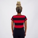 Blusa Cropped do Flamengo Braziline Vibe - Feminina - Foto 2