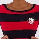 Blusa Cropped do Flamengo Braziline Vibe - Feminina - Foto 5