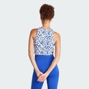 Camiseta Regata Cropped adidas Animal Print Essentials - Feminina - Foto 4