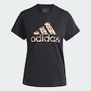 Camiseta adidas Estampada Animal Print - Feminina - Foto 4