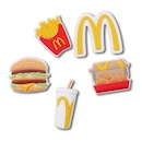 Kit Jibbitz Crocs Mcdonalds X Crocs - 5 unidades - Foto 1