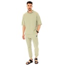 Camiseta Oversized de Moletom Brohood Gola Alta com Textura - Masculina - Foto 9