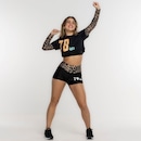 Blusa Cropped FitDance Poli - Feminina - Foto 5