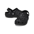 Sandália Crocs Classic Geometric Clog K Black - Infantil - Foto 4