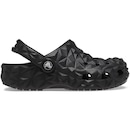 Sandália Crocs Classic Geometric Clog K Black - Infantil - Foto 1