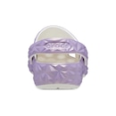 Sandália Crocs Classic Iridescent Geo Clog White - Infantil - Foto 7