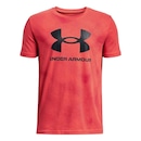 Camiseta Under Armour Sportstyle Logo Aop Ss - Infantil - Foto 1
