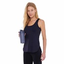 Camiseta Regata Alto Giro Skin Fit Alongada - Feminina - Foto 1