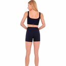 Shorts Alto Giro Hyper Liso - Feminino - Foto 2