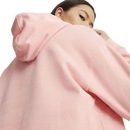 Blusão de Moletom Puma Essentials Cropped Logo Fl - Feminino - Foto 5