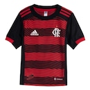 Mini Kit adidas do Flamengo Of 1 2022 - Infantil - Foto 2