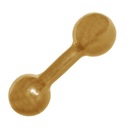 Halter Acte Sports Emborrachado S7 - 7Kg - Foto 2